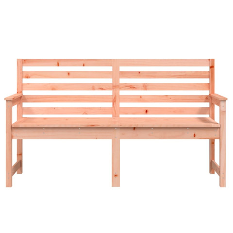 Banc de jardin meuble de patio d'extérieur terrasse 159,5 x 48 x 91,5 cm bois massif de douglas 