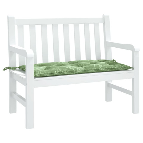 Coussin de banc de jardin 110x50x7 cm tissu oxford - Couleur au choix