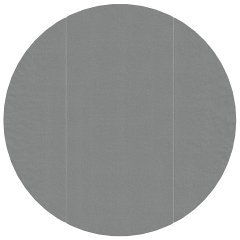 Bâche de piscine gris clair ø306 cm géotextile polyester