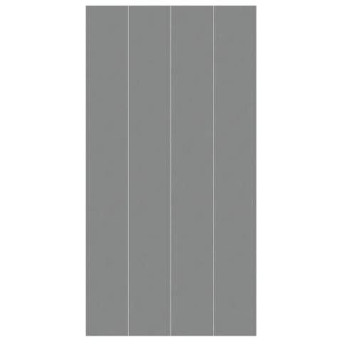 Bâche de piscine gris clair 820x420 cm géotextile polyester