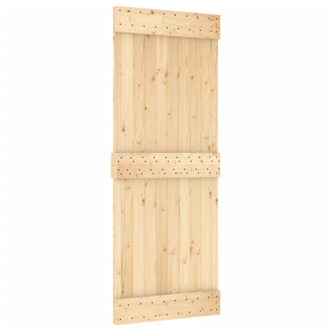 Porte narvik 80x210 cm bois massif de pin