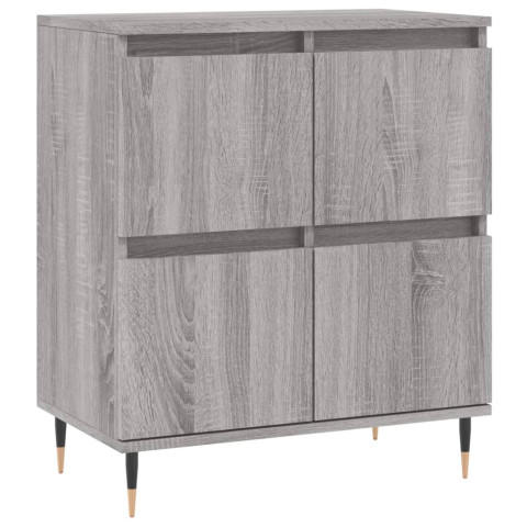 Buffet sonoma gris 60x35x70 cm bois d'ingénierie