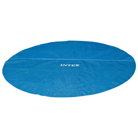 Couverture solaire de piscine bleu 470 cm polyéthylène