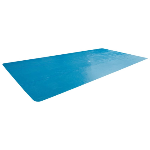 Couverture solaire de piscine bleu 960x466 cm polyéthylène
