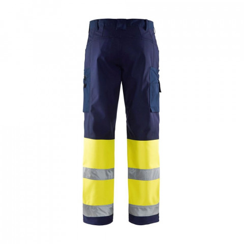 Pantalon de travail haute visibilité softshell blaklader stretch classe 1
