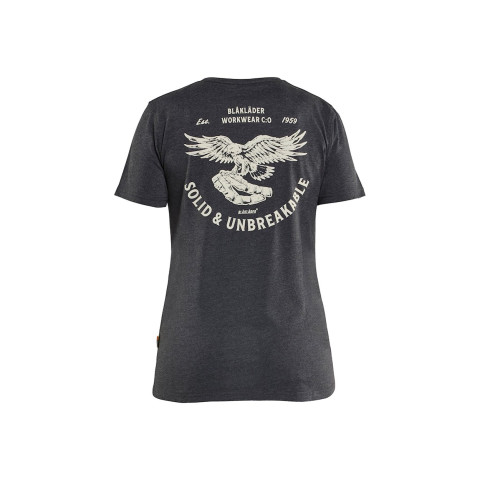 T-shirt Eagle Femme Noir/Gris-Clair 94231053 - Taille au choix