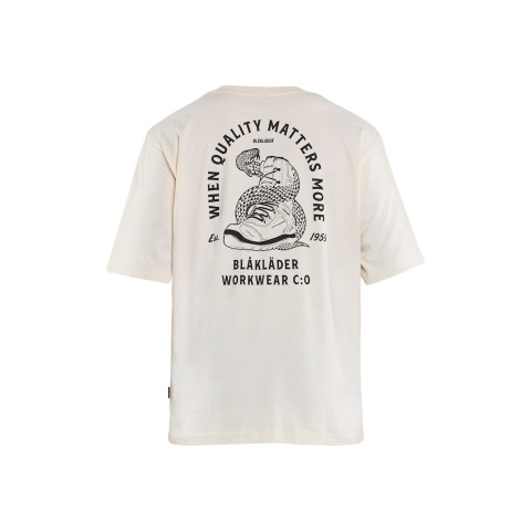 T-shirt Snake Ecru 94271030 - Taille au choix