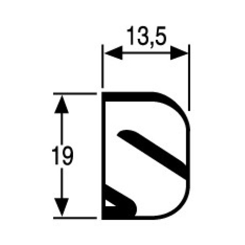 Déflecteur d321ct bois clair nicoll