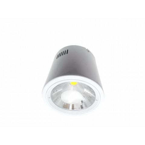 Downlight spot sallie led cob 25w ø165mm - couleur eclairage : blanc neutre 4000k - 5500k