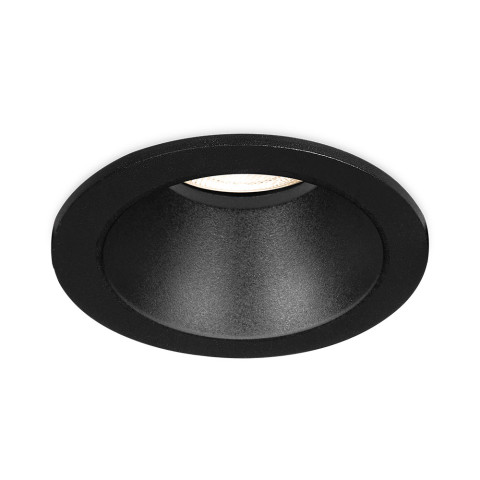 Support de spot beta b rond noir/noir mr16 gu10/gu5.3