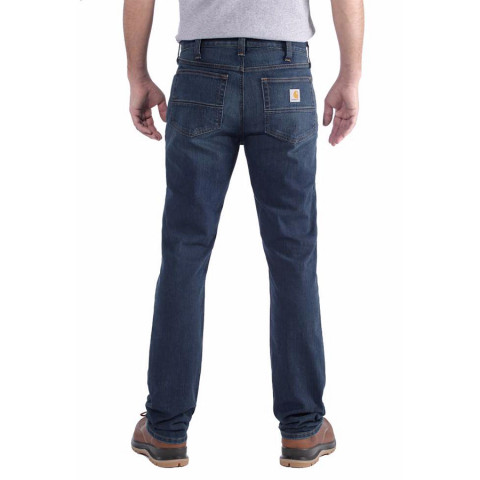 Jean rugged flex straight tapered 102807 carhartt 491erie - s1102807491w32l34 - Taille au choix