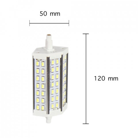 Ampoule led r7s 118mm smd5730 12w 220v 42led 200 - couleur eclairage au choix