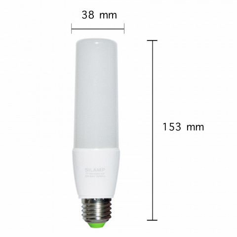 Ampoule led e27 l53 13w 220v 360 - couleur eclairage au choix