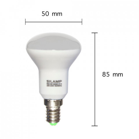 Ampoule led e14 r50 5w 220v 120 - couleur eclairage au choix