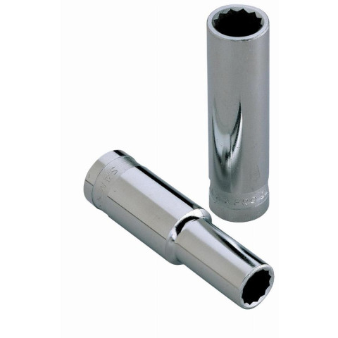 Douille longue 1/2 6 pans 24 mm SAM - SHL24