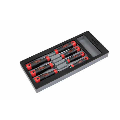 Module mousse 1/3 de 7 tournevis bi-matière resistorx® SAM - TRJ7MM