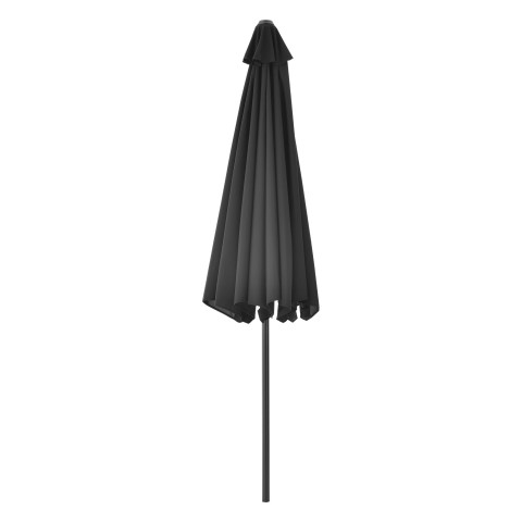 Parasol de jardin polyester acier 300 x 230 cm noir helloshop26 03_0008048