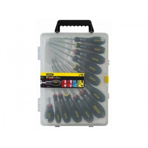 Coffret de 12 tournevis Fatmax - STANLEY - 0-65-426