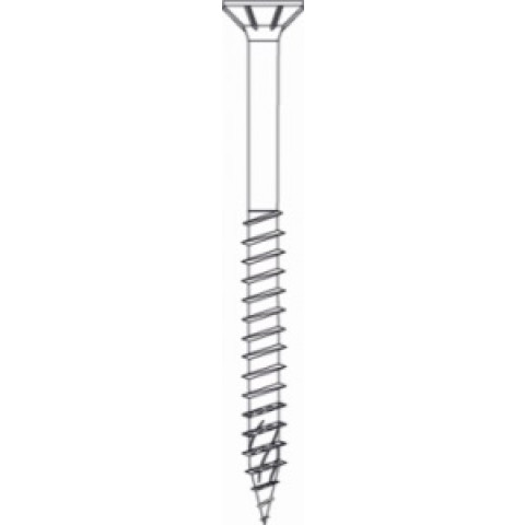 Vis bois SENCO AR+ -Tête Fraisée - Galva - Empreinte T20 - 4,0x60mm - Filetage Partiel - 31048040060