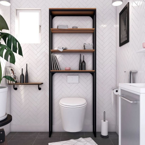 Étagère de rangement de toilette - BRIDGI Aurlane - 701079