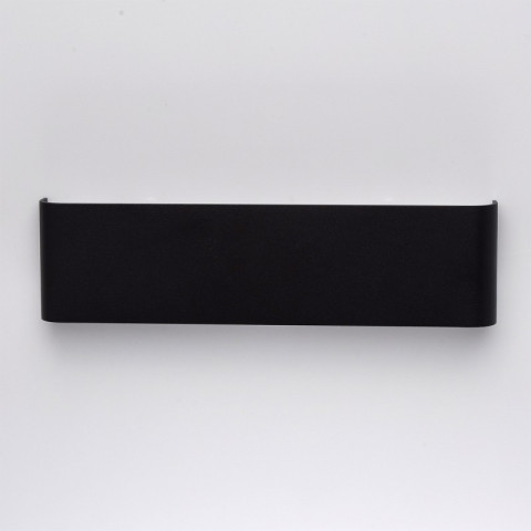 Applique murale noire techno 2 ampoules 3.5 cm