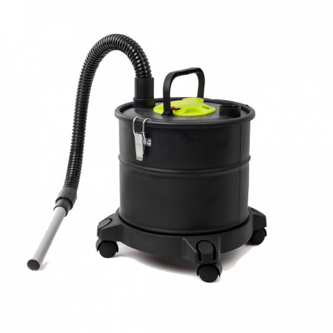 Aspirateur vide cendres cheminée - poêle - Hepa 1200W 20L roulettes