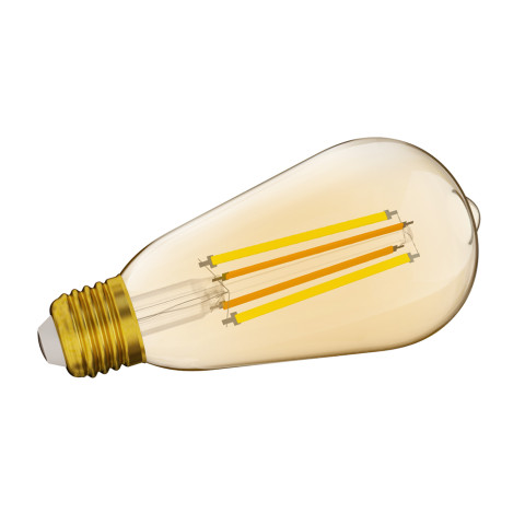 Ampoule connectée à filament led wi-fi ambre - sonoff