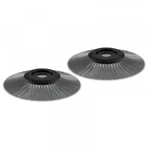 Balayeuse karcher s650 2en1 mecanique pour déchets secs et humides 3 brosses bac 16 litres surface de travail 1800m2/h