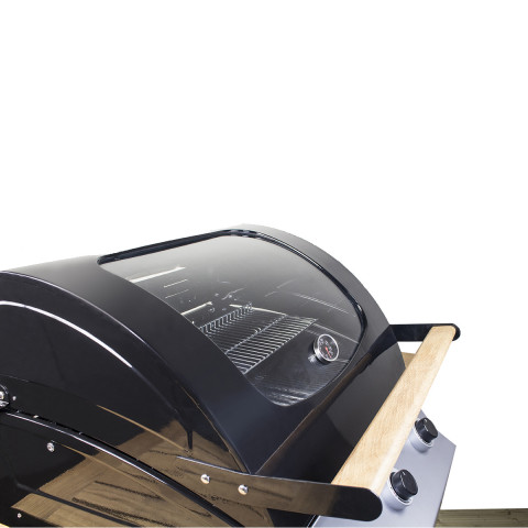 Barbecue gaz oak sahara 13.5 kw 3 brûleurs inox grille fonte Barbecue à gaz SAHARA 13.5KW 3 brûleurs inox Grille fonte