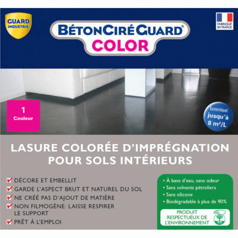 Béton ciré guard - color - 5 litres gris béton- traite 35 m²