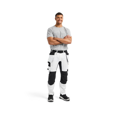 Pantalon peintre stretch 2D avec poches flottantes 17701832 - Taille au choix