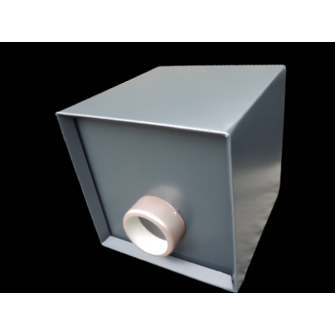 Boite à eau alu 400x400x400 - RAL 7016 Gris Anthracite