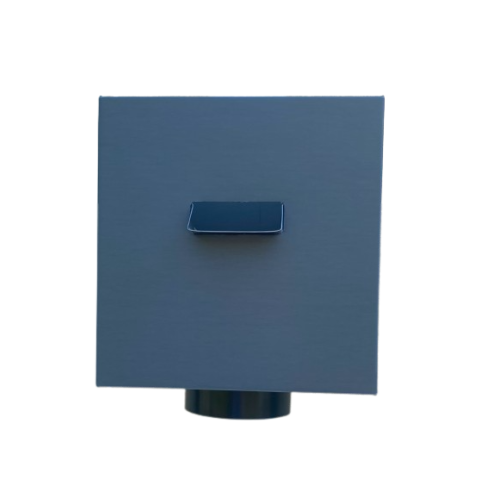 Boite à eau zinc 190x190x190 - Bleu cendre