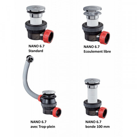 Ensemble de valve Wirquin nano 6,7 - 32 mm
