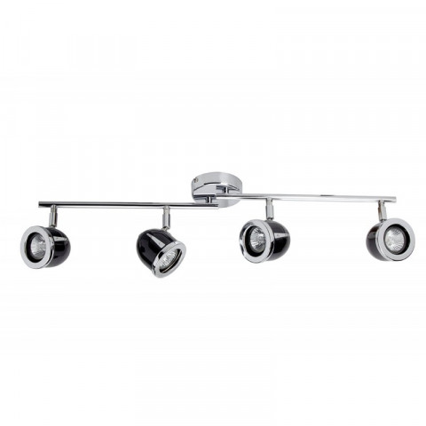 Brilliant g10032/76 lampe plafonnier cinda - halogène  4 spots  gu10 42w