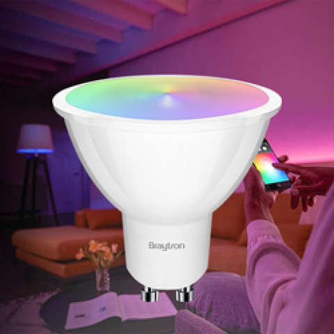 Ampoule led connectée gu10 smart wi-fi 5w