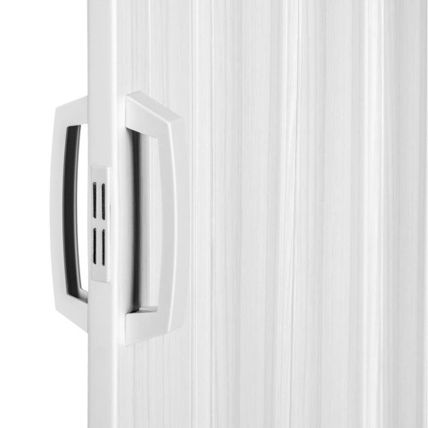 Porte accordéon pliante pvc salle de bain extensible coulissante largeur 80 cm - Couleur au choix