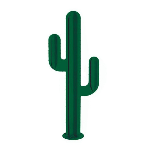 Cactus métal 3 branches h:170 cm - Couleur au choix