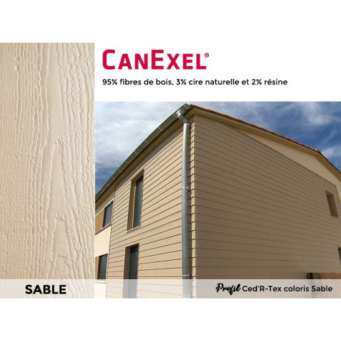 Lame simple CanExel® - Profil CED’R TEX - Paquet de 4 lames - Coloris au choix