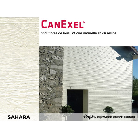 Double lame avec cannelure incurvée CanExel® - Profil RIDGEWOOD - Paquet de 4 lames - Coloris au choix