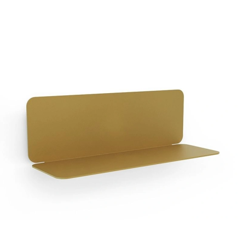 Etagère murale en L DECO-GEM Aventurine. 2 poses possibles. L.45 x H.15 x P.15,49 cm