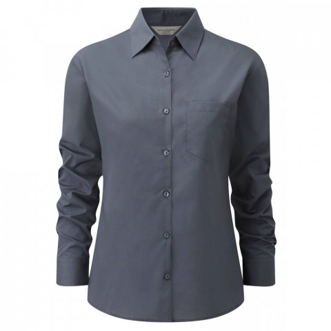 Chemise femme russell popeline - Taille et coloris au choix