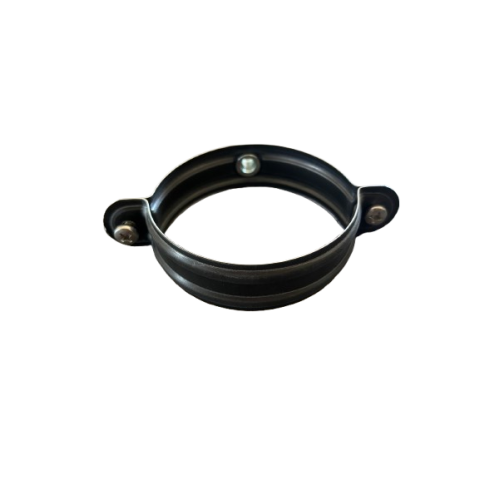 Collier de fixation Zinc 7/10ème pour descente d'eau pluviales ronde Ø100 - Couleur au choix