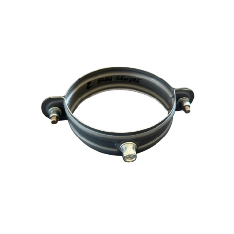 Collier de fixation Zinc 7/10ème pour descente d'eau pluviales ronde Ø100 - Couleur au choix