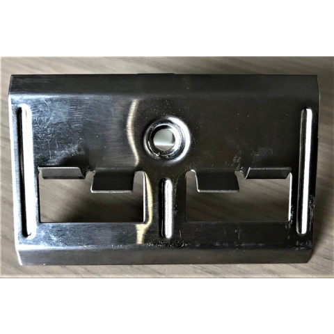Sachet de 100 Clips DURACOLOR® DURALAP inox fixation par vis - DACCLIPV