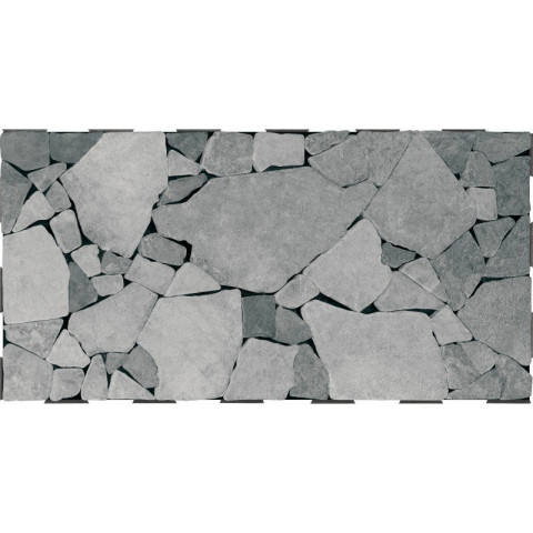 Dalle pierre mosaïque snap & go 30x60 cm lot de 2 - Couleur au choix