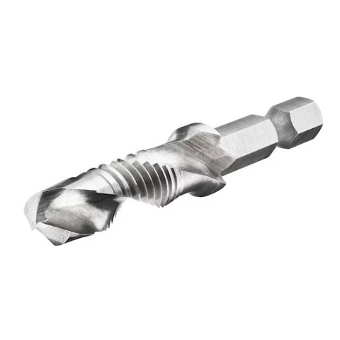 Foret à tarauder 156 mm dewalt emmanchement hexagonal - 5 pièces - dt50060-qz