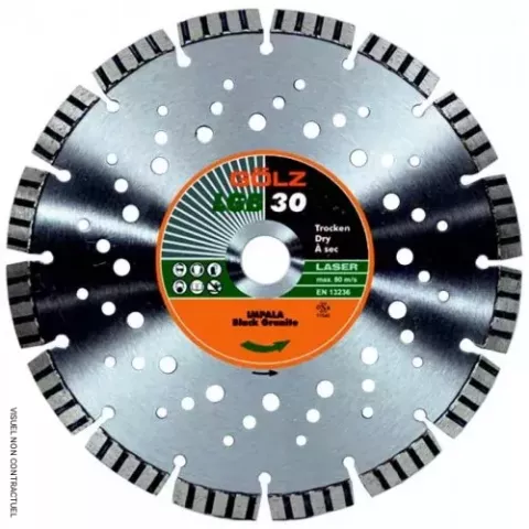 Disque diamant lba60 300mm 25.4/20 - golz - lba60301