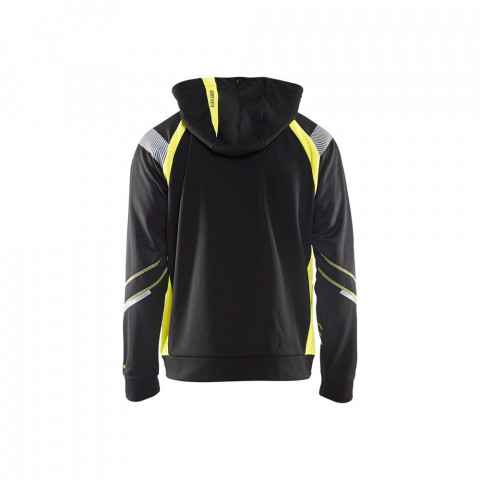 Sweat shirt à capuche haute visibilité blaklader zippé - Taille et coloris au choix