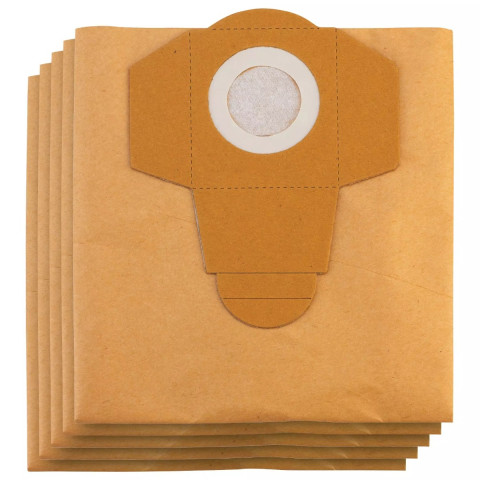 Sacs de rechange pour Aspirateur eau et poussière - 25 litres - 5 pièces - EINHELL - 2351150